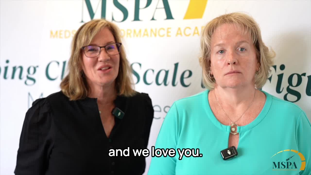 Med spa owners speaking at MSPA Conference in Dallas